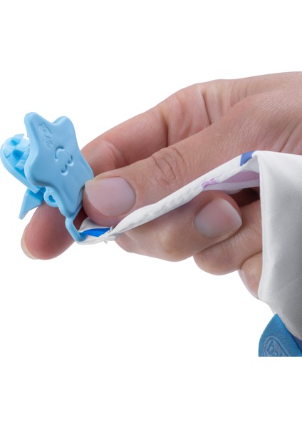 Babyjem Silikon Diş Kaşıyıcı Fular & Kravat Gülen Yüz Mavi indirimleri