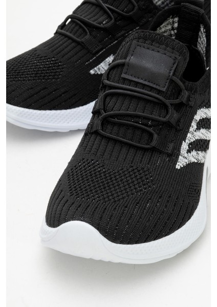 Triko Çocuk Spor Ayakkabı 31-35 Siyah Beyaz modelleri