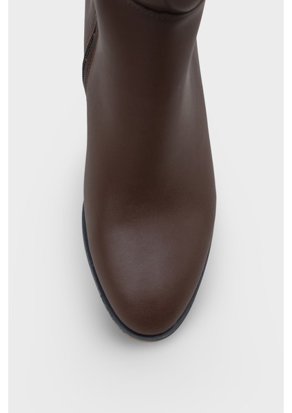 Kadın Çizme Suni Deri Kalın Topuk Oval Burun Yandan Fermuarlı Şık Rahat Tasarım fırsatları