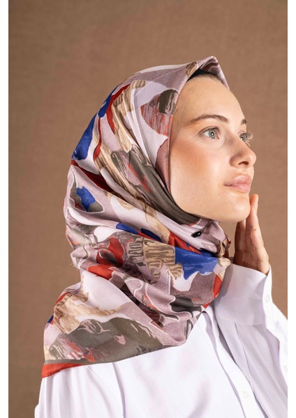 Decode Eşarp Çiçek Desen