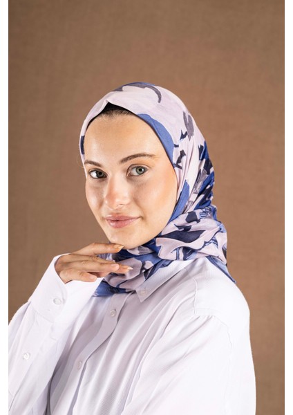 Decode Eşarp Çiçek Desen modelleri