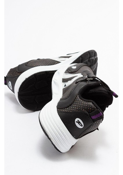 Kalpli Çocuk Spor Ayakkabı 22-25 Siyah Gümüş fırsatları