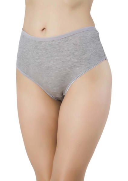 Battal Nefes Alan Kumaş Kilot-Gri