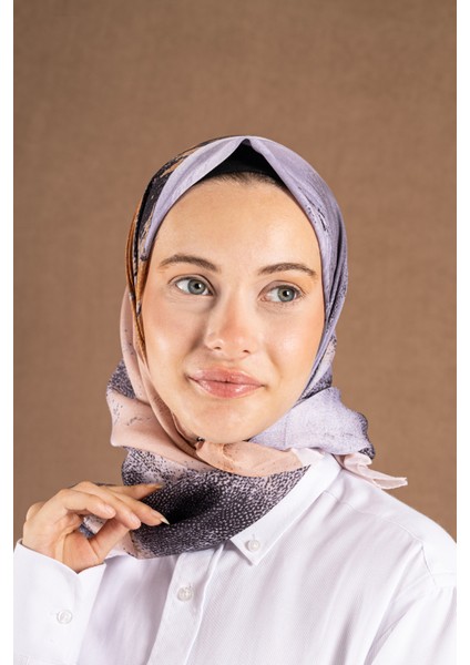 Decode Eşarp Pastel Desen