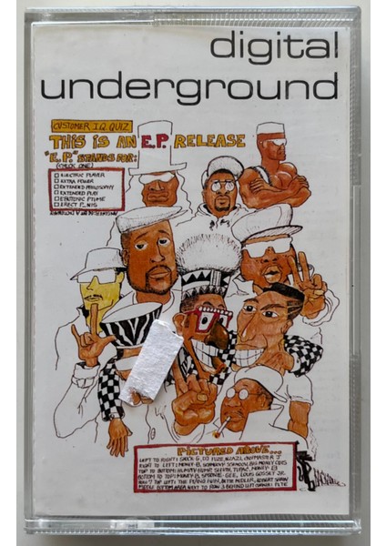 Digital Underground This Is An Ep Release Kaset (Orijnal Dönem Kağıt Baskı Kaset)