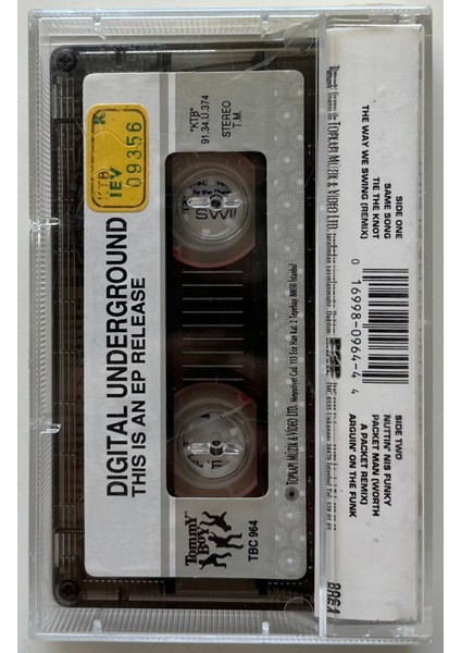 Digital Underground This Is An Ep Release Kaset (Orijnal Dönem Kağıt Baskı Kaset) fiyatları