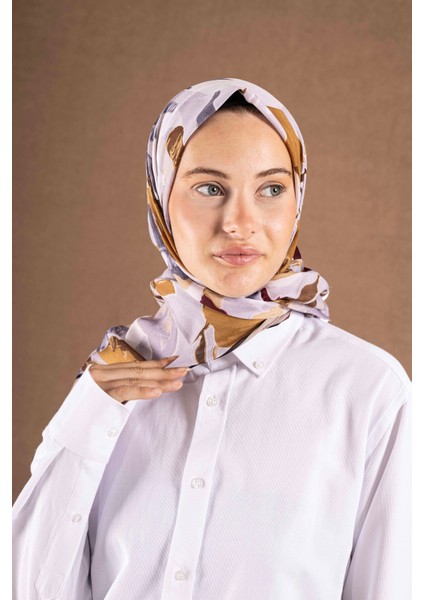 Decode Eşarp Çiçek Desen