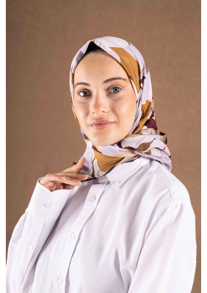 Decode Eşarp Çiçek Desen modelleri