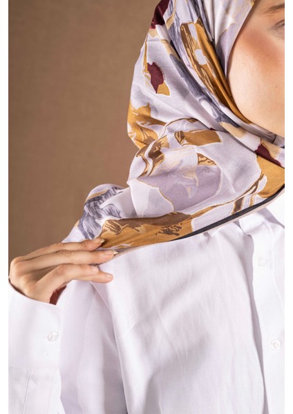 Decode Eşarp Çiçek Desen fırsatları