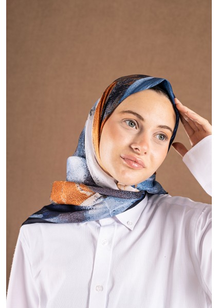 Decode Eşarp Pastel Desen