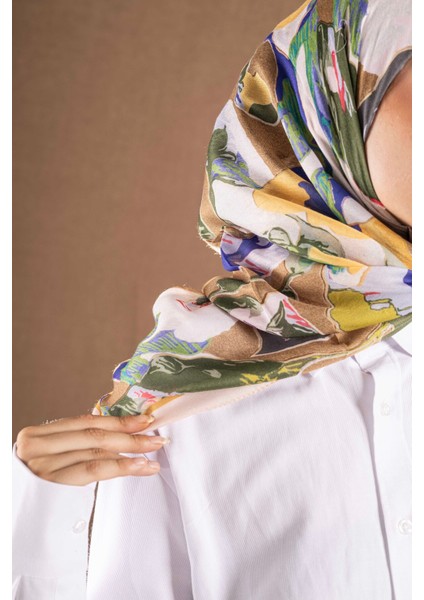 Decode Eşarp Çiçek Desen fırsatları