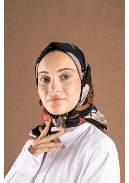 Decode Eşarp Çiçek Desen modelleri