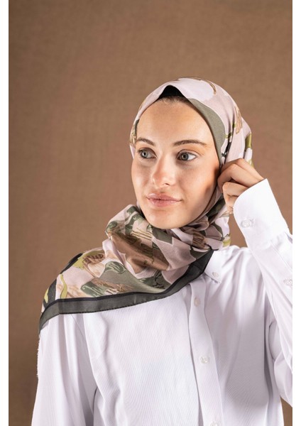 Decode Eşarp Çiçek Desen fiyatları