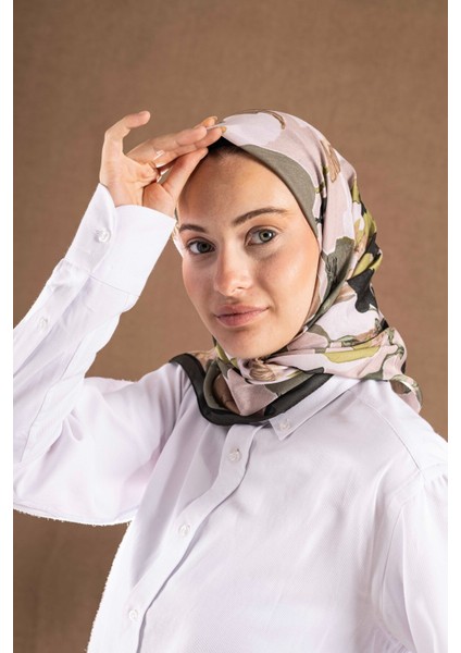 Decode Eşarp Çiçek Desen modelleri