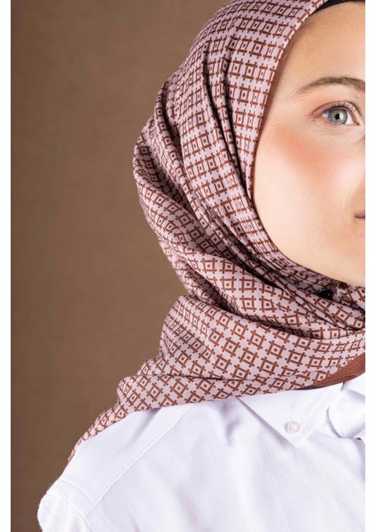 Desenli Soft Eşarp Koleksiyonu Desen-1 modelleri