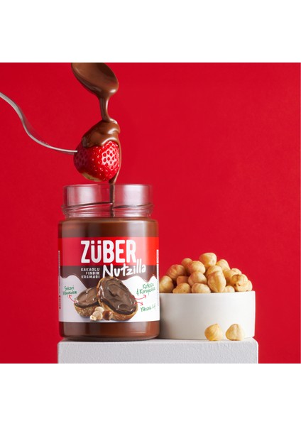 Nutzilla Fındık Kreması Kakaolu 315G x 3 Adet modelleri