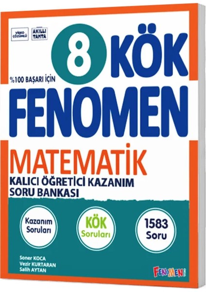 Kurmay Basım Yayın Dağıtım Fenomen 8 Kök Matematik Soru Bankası