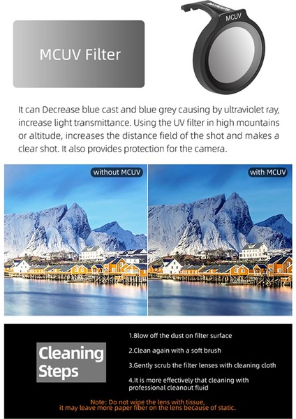 Djı Neo Nd Filtreleri Için Sunnylife Lens Filtresi Set Kamera Lens Filtre Kiti Nd Mcuv Hd Optik Cam Kamera Filtresi Mcuv (Yurt Dışından) fırsatları