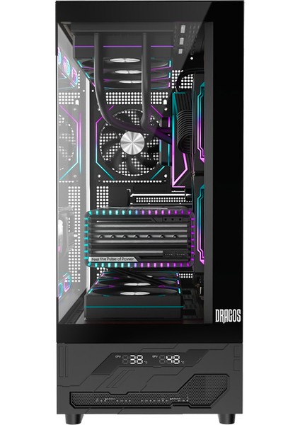 DRX7571 Ryzen 7 5700X 32GB Ram 1tb M2 Nvme SSD 12GB RTX5070 Oyuncu Hazır Sstem modelleri