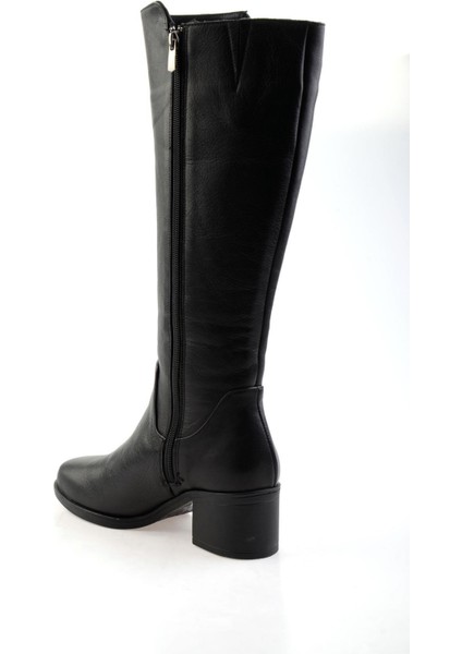 Siyah Leather Kadın Çizme K03586414003 modelleri