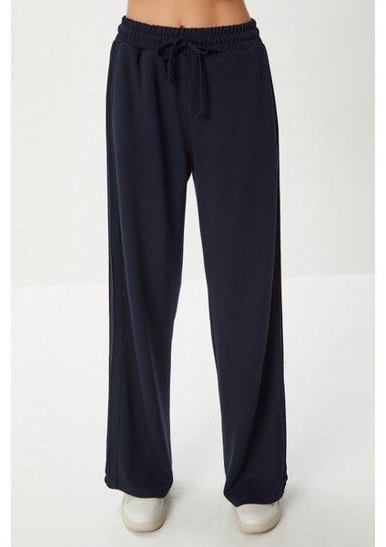 Yumuşak Modal Eşofman Takımı LCR0096 Lacivert fırsatları