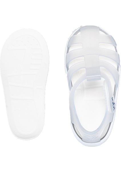 Star Erkek Çocuk Sandalet – Şeffaf PVC, Rahat Taban, Ayarlanabilir Bantlı Yazlık Deniz ve Plaj Ayakkabısı