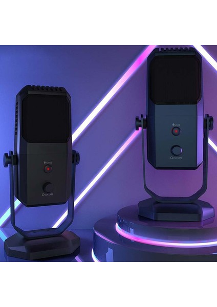 Profesyonel USB Kondansatör Mikrofon – 4 Yönlü Direktif, 20Hz-20KHz Frekans, Kulaklık Çıkışı, Tek Tuş Sessize Alma, Ses Ayarı, 15MM Stand Uyumlu Yanmai SF-900