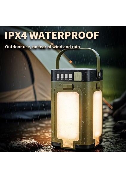 Yeni Çok Fonksiyonlu Açık Kamp Lambası, Güneş Atmosferi Işığı ile Dört Yapraklı Katlanır Çıkışı (Yurt Dışından) indirimleri