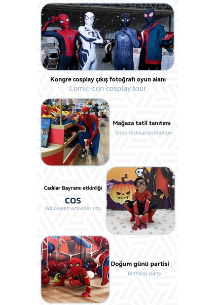 Cadılar Bayramı Örümcek Adam Tayt Miles (Yurt Dışından) modelleri