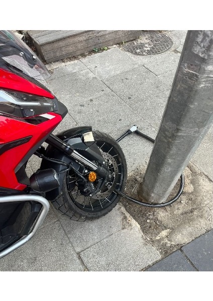 Motosiklet Kilidi 25MM Güçlendirilmiş Halat Kilit 2 Metre fiyatları