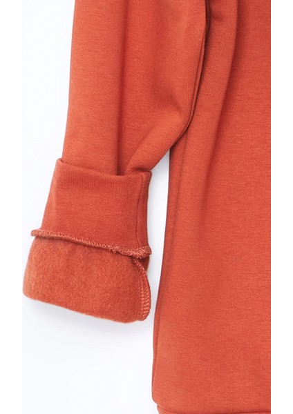 Lcw Kids Kahverengi Bisiklet Yaka Erkek Çocuk Kalın Sweatshirt fiyatları