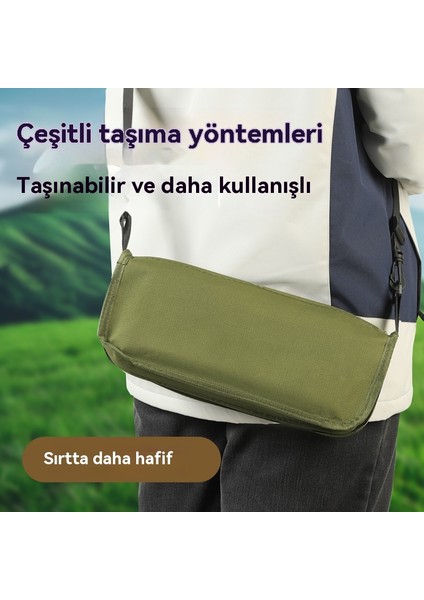 Açık Sırt Çantası Katlanır Koltuk Taşınabilir Basit Kamp Ekipmanları Satchel Yastık (Yurt Dışından) modelleri