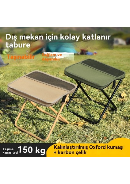 Açık Sırt Çantası Katlanır Koltuk Taşınabilir Basit Kamp Ekipmanları Satchel Yastık (Yurt Dışından) indirimleri