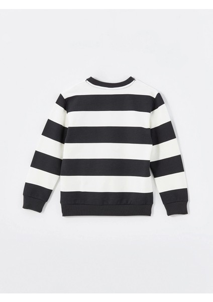 Lcw Kids Gri Bisiklet Yaka Erkek Çocuk Sweatshirt modelleri