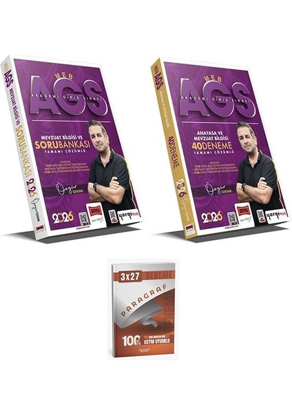 Yargı + Anla Kazan 2026 Meb-Ags Anayasa ve Mevzuat Bilgisi Soru Bankası + 40 Deneme 2 Li Set