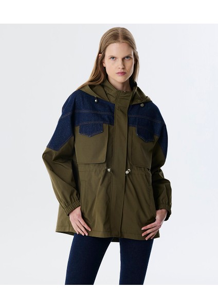 Denim Mıx Rüzgarlıklı Mont TW6250012182022