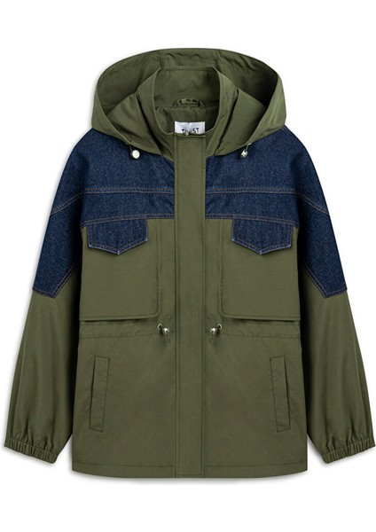 Denim Mıx Rüzgarlıklı Mont TW6250012182022 indirimleri