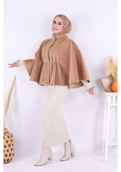 Zincir Kemer Detaylı Panço 70032 Vizon fiyatları