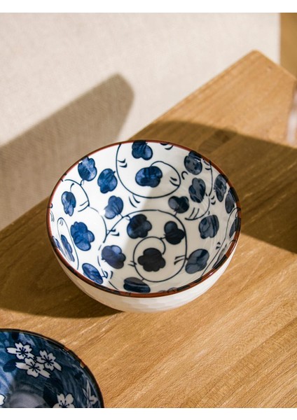 Çiçekli Seramik Kase 2'li (W5) modelleri