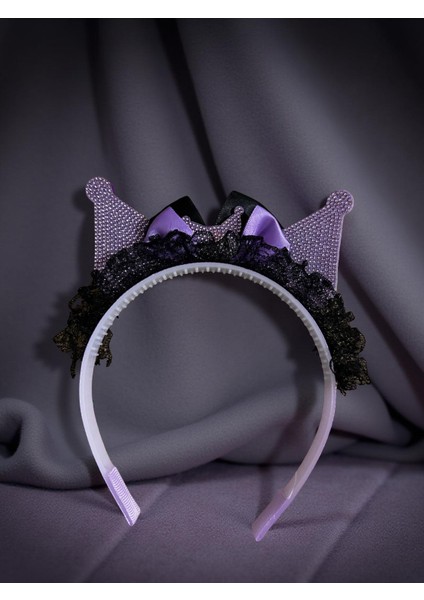 Kuromi Tüllü Taç Toka