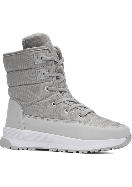 Günlük Kadın Kar Botu Kürklü Bağcıklı Fermuarlı Rahat Yüksek Kalın Tırtıklı Taban Bootie 815 fırsatları