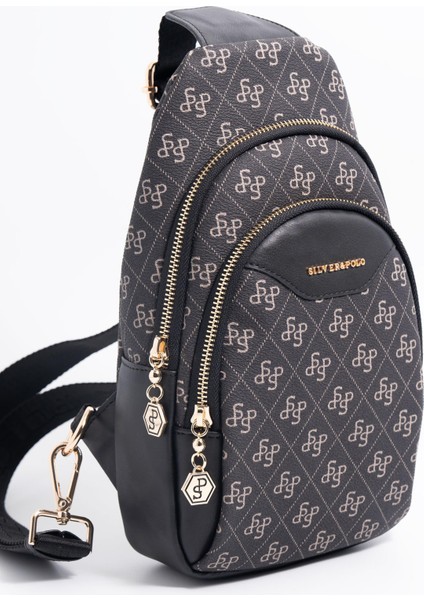 Füme - Siyah SP959 Kadın Bel Çantası fırsatları