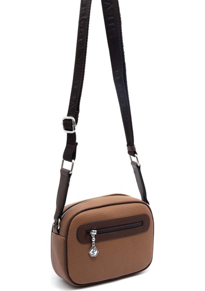 Karamel - Kahve SP1111 Kadın Çapraz Çanta fırsatları