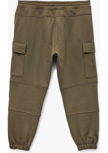 Şardonlu Kargo Cepli Beli Bağcıklı Jogger Eşofman Altı fiyatları