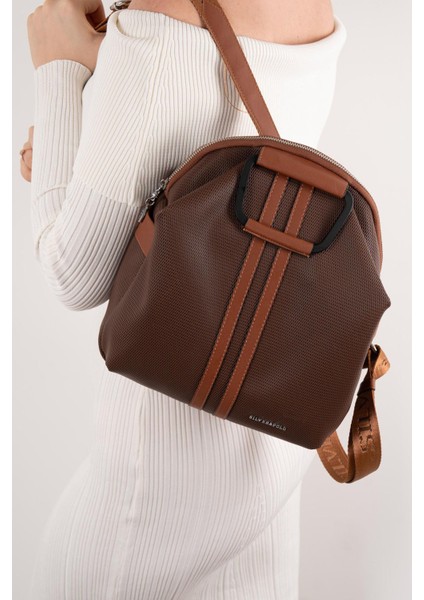 Kahve - Taba SP771 Kadın Sırt Çantası