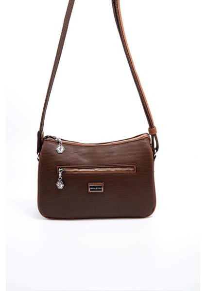 Kahve - Taba SP818 Kadın Çapraz Çanta fiyatları