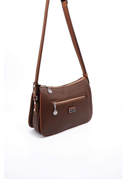 Kahve - Taba SP818 Kadın Çapraz Çanta modelleri