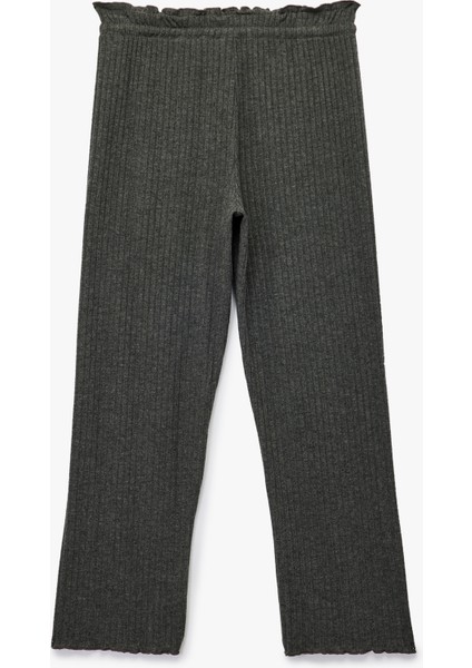 Rahat Kalıp Beli Bağlamalı Triko Pijama Altı fiyatları