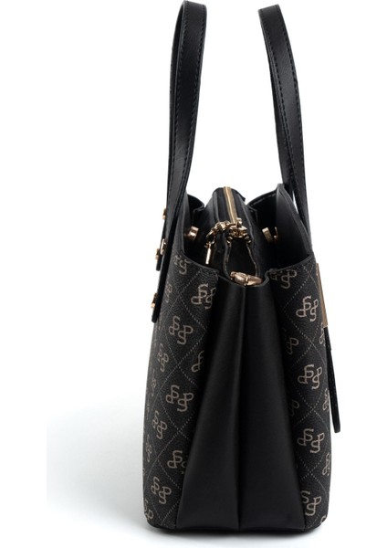 Füme - Siyah SP1021 Kadın El Çantası fırsatları