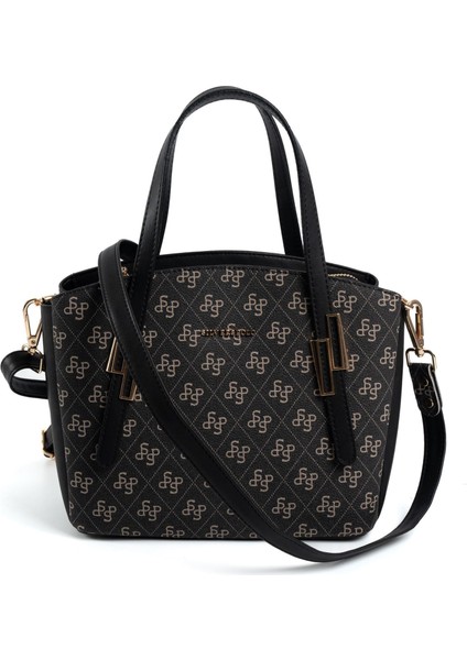 Füme - Siyah SP1021 Kadın El Çantası indirimleri